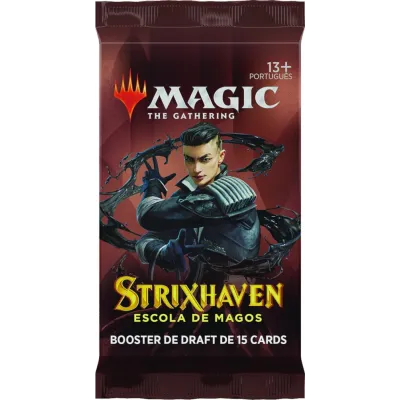 Magic - Strixhaven: Escola de Magos - Booster em Português (previsão de envio 23/04/21)