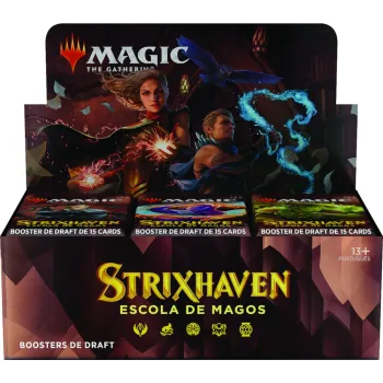 Magic - Strixhaven: Escola de Magos - Booster Box em Português (previsão de envio 23/04/21)