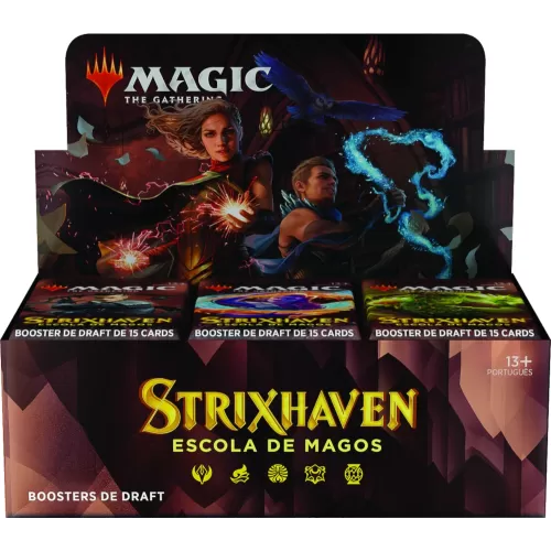 Magic - Strixhaven: Escola de Magos - Booster Box em Português (previsão de envio 23/04/21)