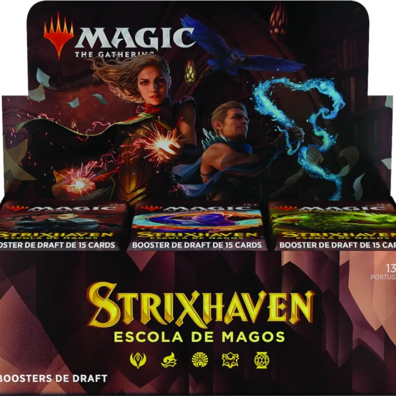 Magic - Strixhaven: Escola de Magos - Booster Box em Português (previsão de envio 23/04/21) Magic - Strixhaven: Escola de Magos - Booster Box em Português (previsão de envio 23/04/21)