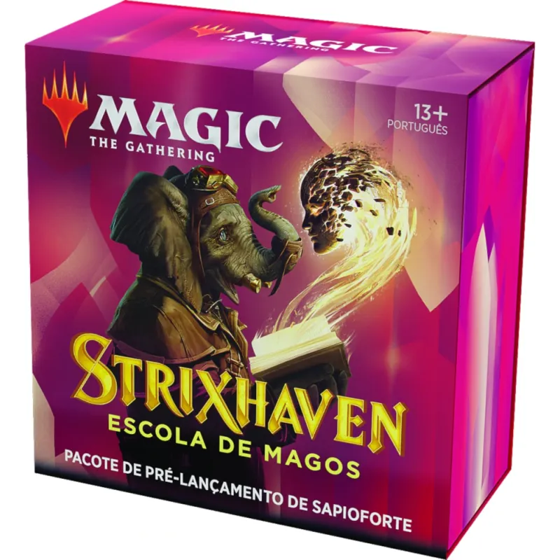 Magic - Strixhaven: Escola de Magos - Kit de Pré Lançamento Sapioforte (previsão de Envio 16/04/21)