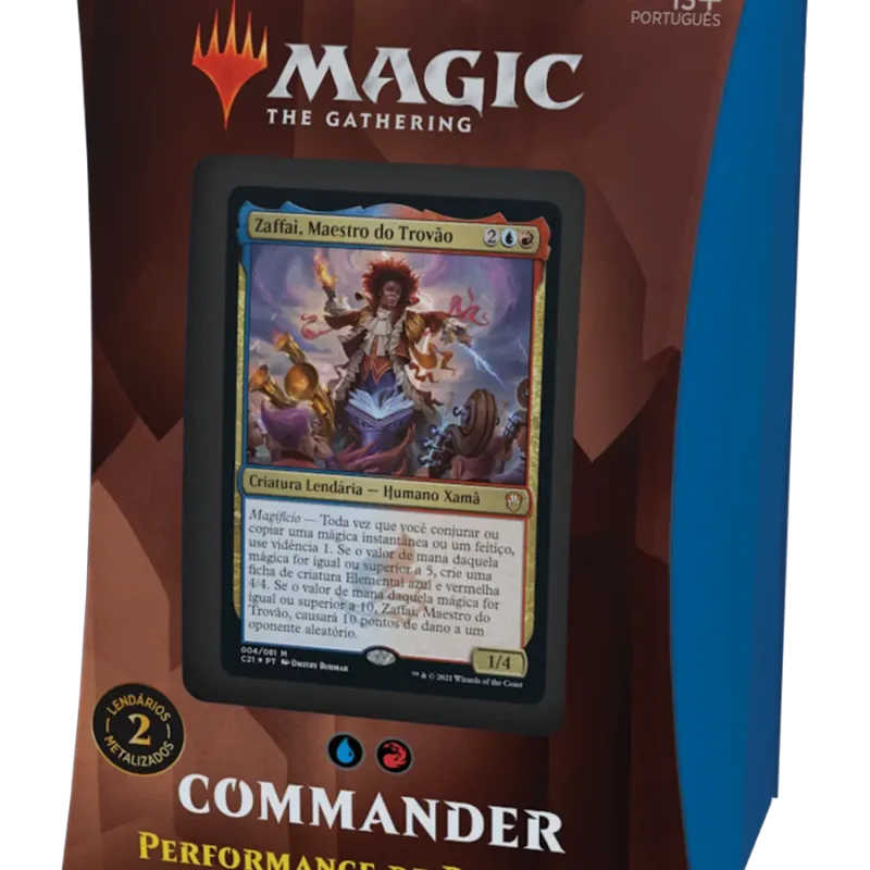 Magic - Strixhaven: Escola de Magos Commander - Performance de Prismari em Português Magic - Strixhaven: Escola de Magos Commander - Performance de Prismari em Português