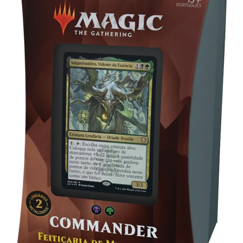 Magic - Strixhaven: Escola de Magos Commander - Feitiçaria de Murchaflor em Português