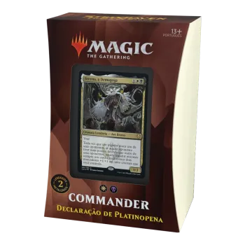 Magic - Strixhaven: Escola de Magos Commander - Declaração de Platinopena em Português