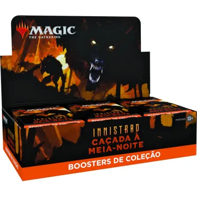 Magic - Innistrad Caçada a Meia-Noite - Caixa de Booster de Coleção em Português (Previsão de Envio 24/09/21)