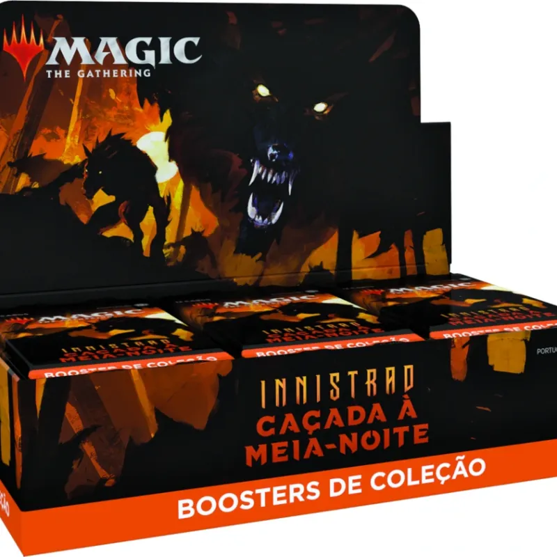 Magic - Innistrad Caçada a Meia-Noite - Caixa de Booster de Coleção em Português (Previsão de Envio 24/09/21) Magic - Innistrad Caçada a Meia-Noite - Caixa de Booster de Coleção em Português (Previsão de Envio 24/09/21)