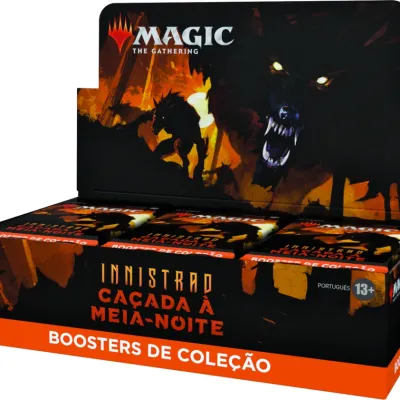 Magic - Innistrad Caçada a Meia-Noite - Caixa de Booster de Coleção em Português (Previsão de Envio 24/09/21) Magic - Innistrad Caçada a Meia-Noite - Caixa de Booster de Coleção em Português (Previsão de Envio 24/09/21)