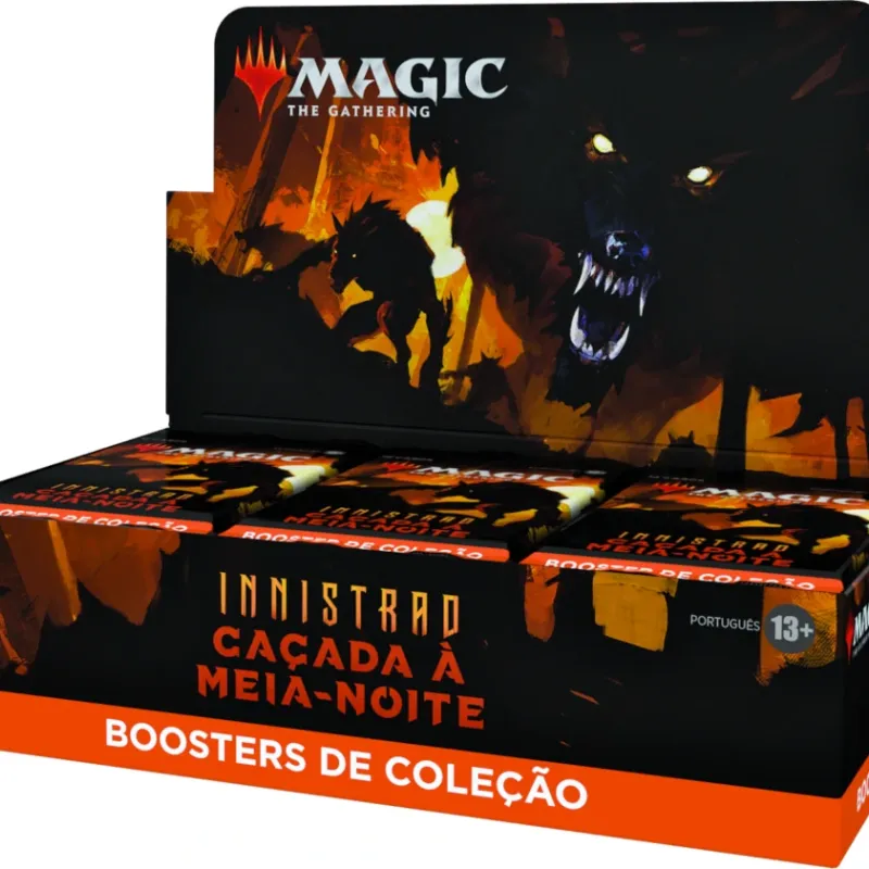 Magic - Innistrad Caçada a Meia-Noite - Caixa de Booster de Coleção em Português (Previsão de Envio 24/09/21) Magic - Innistrad Caçada a Meia-Noite - Caixa de Booster de Coleção em Português (Previsão de Envio 24/09/21)