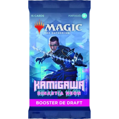 Magic - Kamigawa: Dinastia Neon - Booster de Draft em Português 