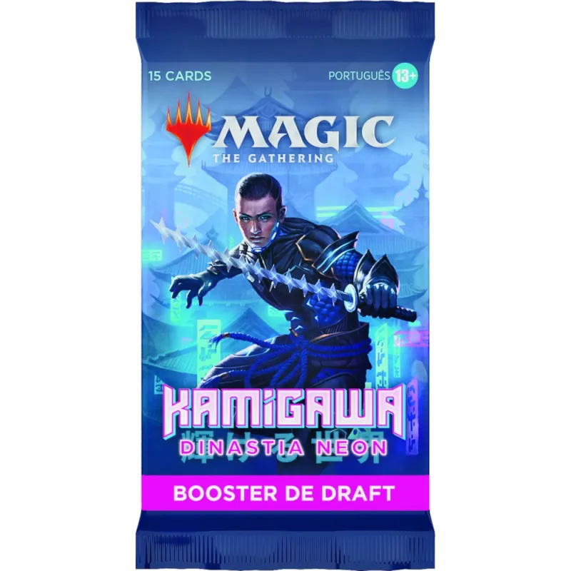 Magic - Kamigawa: Dinastia Neon - Booster de Draft em Português 