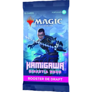 Magic - Kamigawa: Dinastia Neon - Booster de Draft em Português 