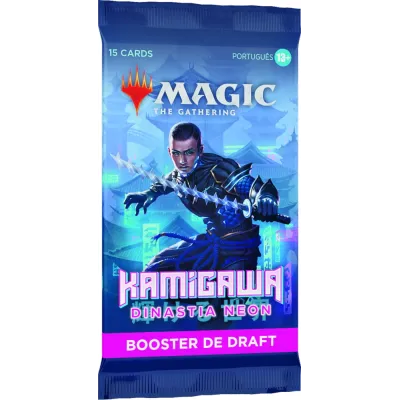 Magic - Kamigawa: Dinastia Neon - Booster de Draft em Português 