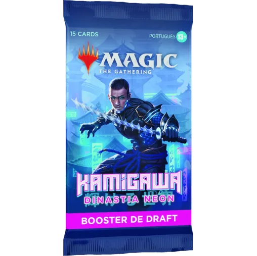Magic - Kamigawa: Dinastia Neon - Booster de Draft em Português 