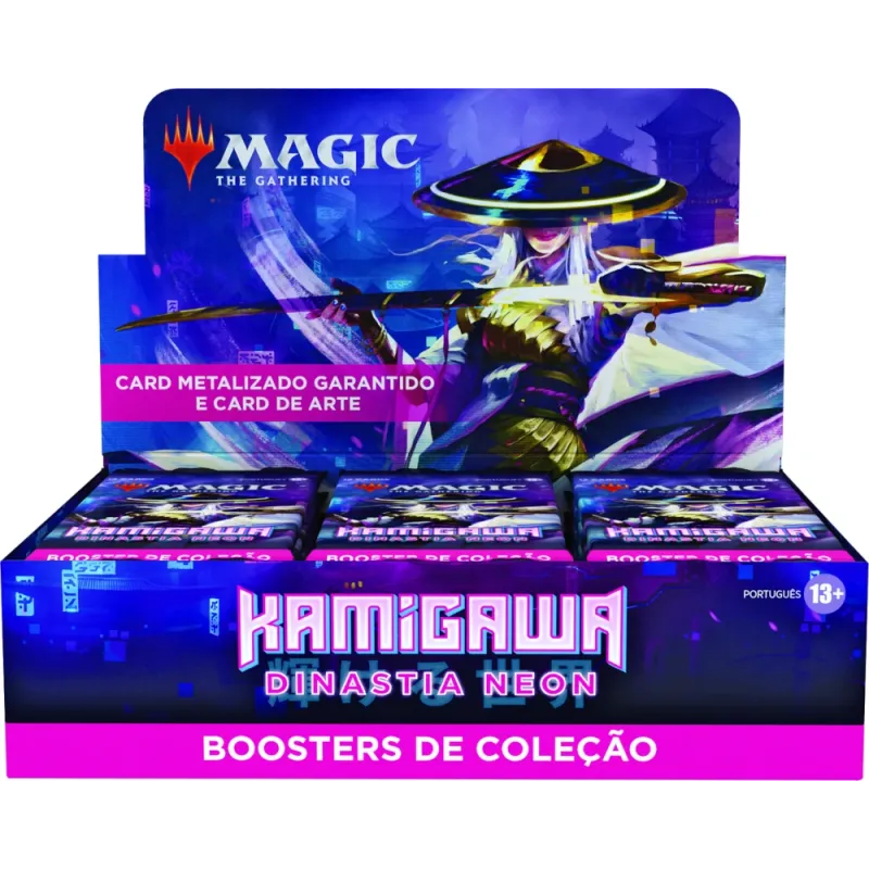 Magic - Kamigawa: Dinastia Neon - Caixa de Booster de Coleção em Português