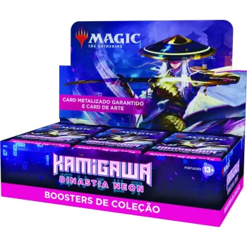 Magic - Kamigawa: Dinastia Neon - Caixa de Booster de Coleção em Português