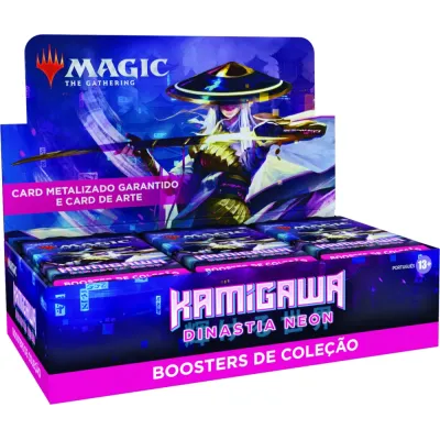 Magic - Kamigawa: Dinastia Neon - Caixa de Booster de Coleção em Português