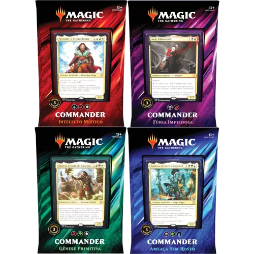 Magic - Commander 2019 - 4 Packs
