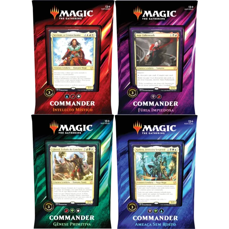 Magic - Commander 2019 - 4 Decks