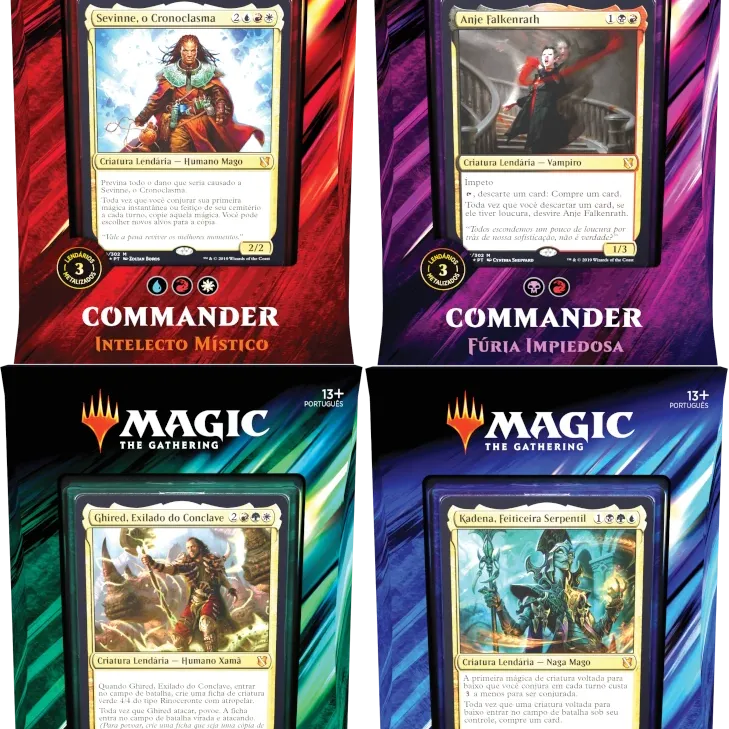 Magic - Commander 2019 - 4 Packs