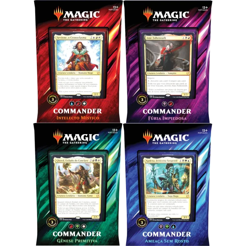 Magic - Commander 2019 - 4 Packs