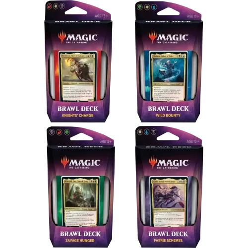 Magic - Trono de Eldraine - Kit 4 Decks de Brawl em Inglês