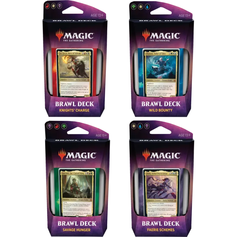 Magic - Trono de Eldraine - Kit 4 Decks de Brawl em Inglês