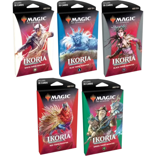 Magic - Ikoria: Terra de Colossos - Kit 6 Boosters temáticos em Inglês
