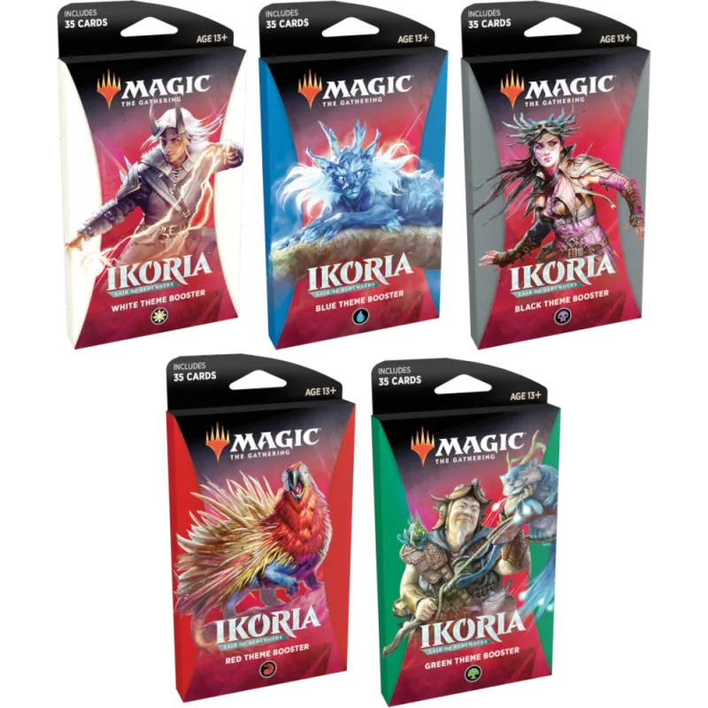 Magic - Ikoria: Terra de Colossos - Kit 6 Boosters temáticos em Inglês