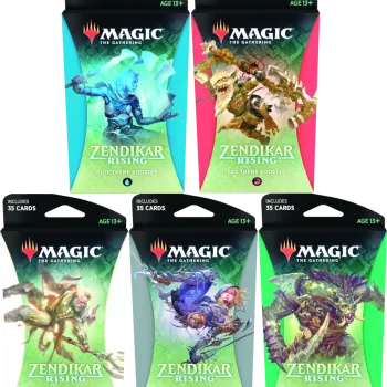 Magic - Renascer de Zendikar - Kit 6 Boosters temáticos em Inglês