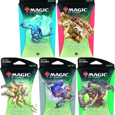 Magic - Renascer de Zendikar - Kit 6 Boosters temáticos em Inglês Magic - Renascer de Zendikar - Kit 6 Boosters temáticos em Inglês