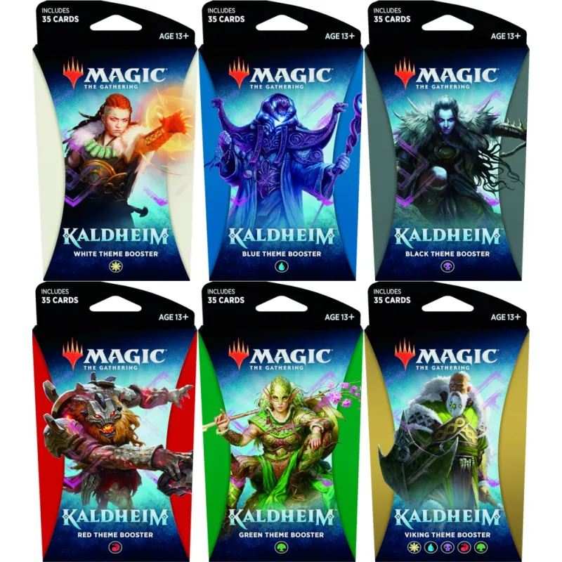 Magic - Kaldheim - Kit 6 Boosters temáticos em Inglês (previsão de Envio 05/02/21)