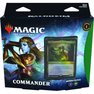 Magic - Kaldheim - Kit 2 Decks de Commander em português