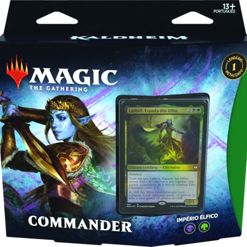 Magic - Kaldheim - Kit 2 Decks de Commander em português