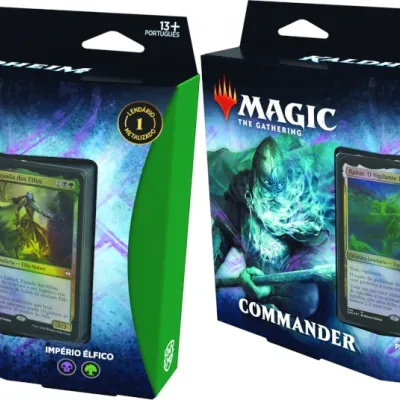 Magic - Kaldheim - Kit 2 Decks de Commander em português