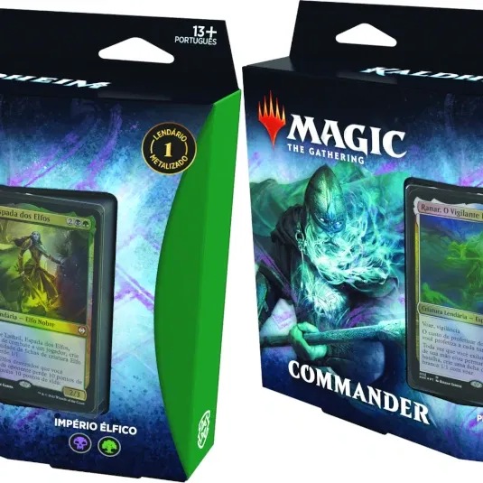 Magic - Kaldheim - Kit 2 Decks de Commander em português