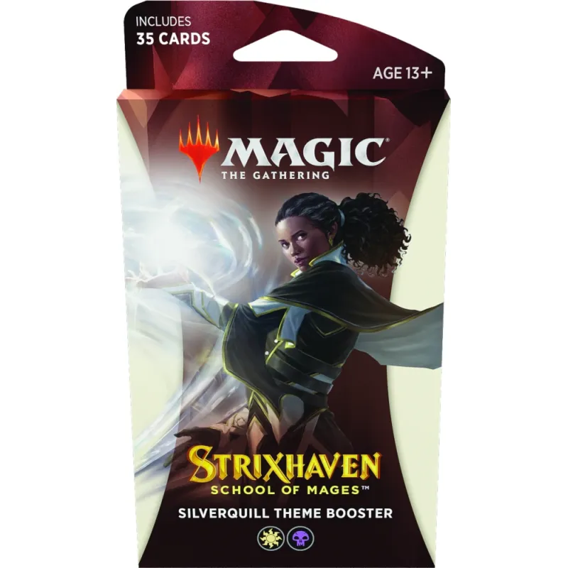 Magic - Strixhaven: Escola de Magos - Kit 5 Boosters temáticos em Inglês (previsão de Envio 23/04/21)