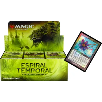 Magic - Espiral Temporal Remasterizada - Booster Box em Português + Buy-a-Box