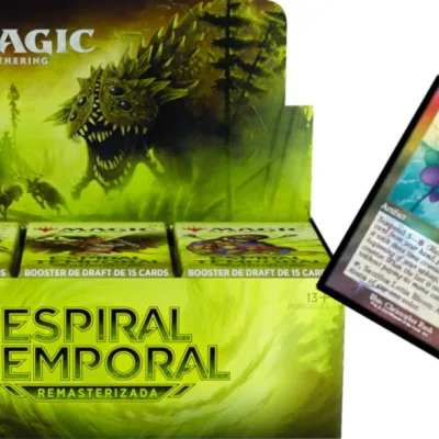 Magic - Espiral Temporal Remasterizada - Booster Box em Português + Buy-a-Box