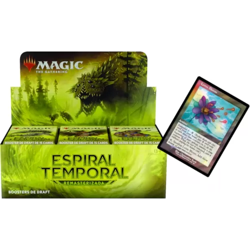 Magic - Espiral Temporal Remasterizada - Booster Box em Português + Buy-a-Box