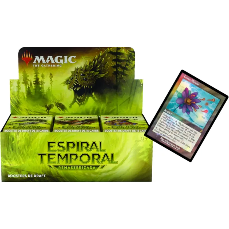 Magic - Espiral Temporal Remasterizada - Booster Box em Português + Buy-a-Box