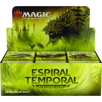Magic - Espiral Temporal Remasterizada - Booster Box em Português + Buy-a-Box