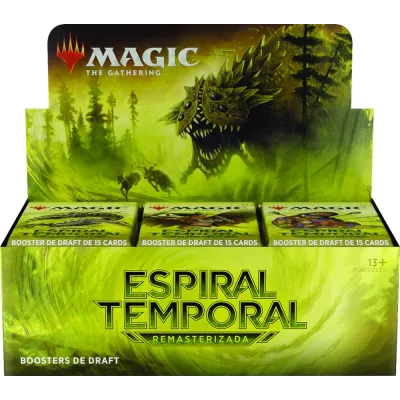 Magic - Espiral Temporal Remasterizada - Booster Box em Português + Buy-a-Box