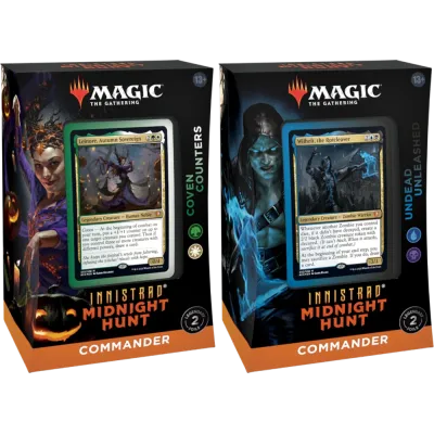 Magic - Innistrad Caçada a Meia-Noite Commander - 2 Decks em Inglês