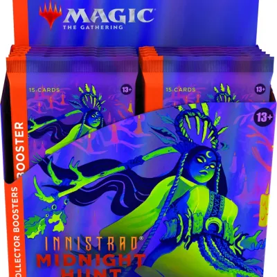 Magic - Innistrad Caçada a Meia-Noite - Caixa de Booster de Colecionador em Inglês (Previsão de Envio 24/09/21) Magic - Innistrad Caçada a Meia-Noite - Caixa de Booster de Colecionador em Inglês (Previsão de Envio 24/09/21)
