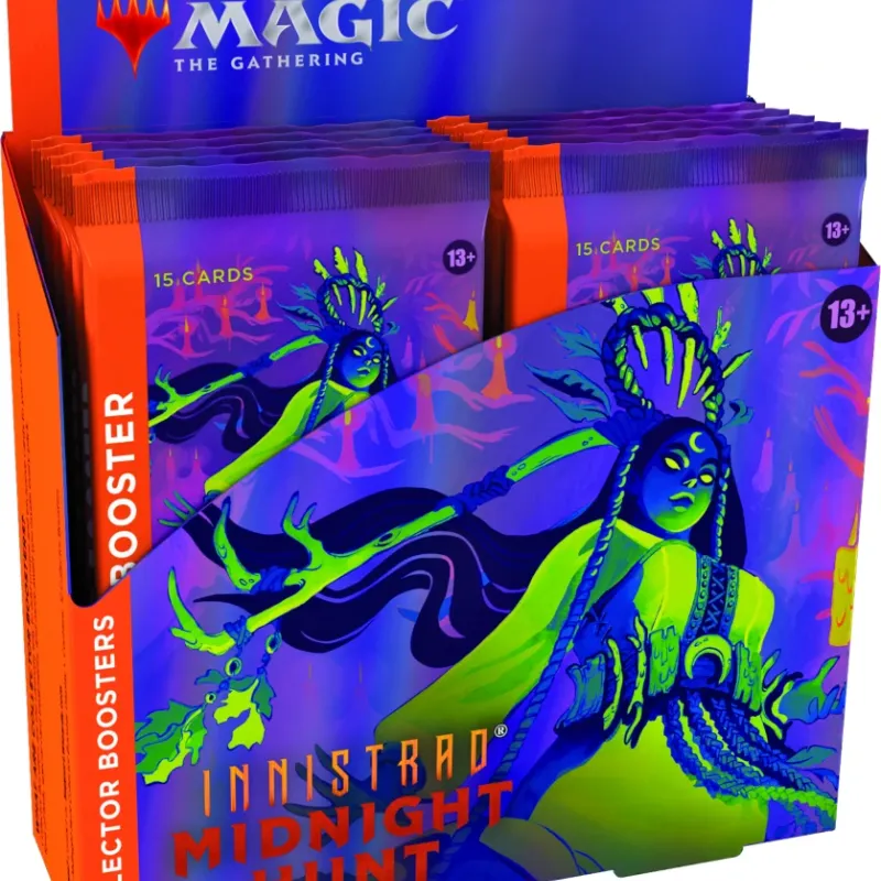 Magic - Innistrad Caçada a Meia-Noite - Caixa de Booster de Colecionador em Inglês (Previsão de Envio 24/09/21) Magic - Innistrad Caçada a Meia-Noite - Caixa de Booster de Colecionador em Inglês (Previsão de Envio 24/09/21)