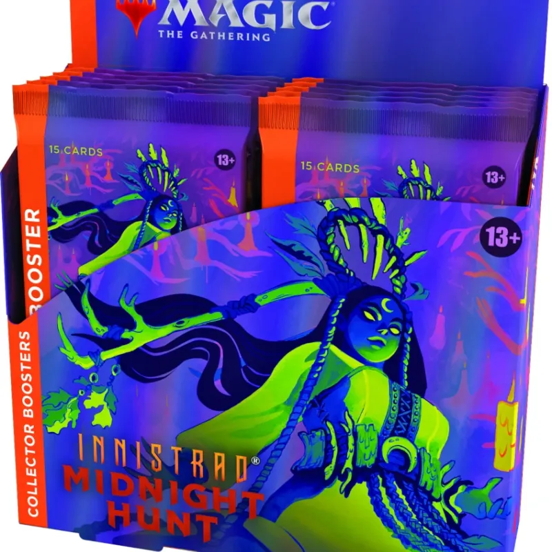 Magic - Innistrad Caçada a Meia-Noite - Caixa de Booster de Colecionador em Inglês (Previsão de Envio 24/09/21) Magic - Innistrad Caçada a Meia-Noite - Caixa de Booster de Colecionador em Inglês (Previsão de Envio 24/09/21)