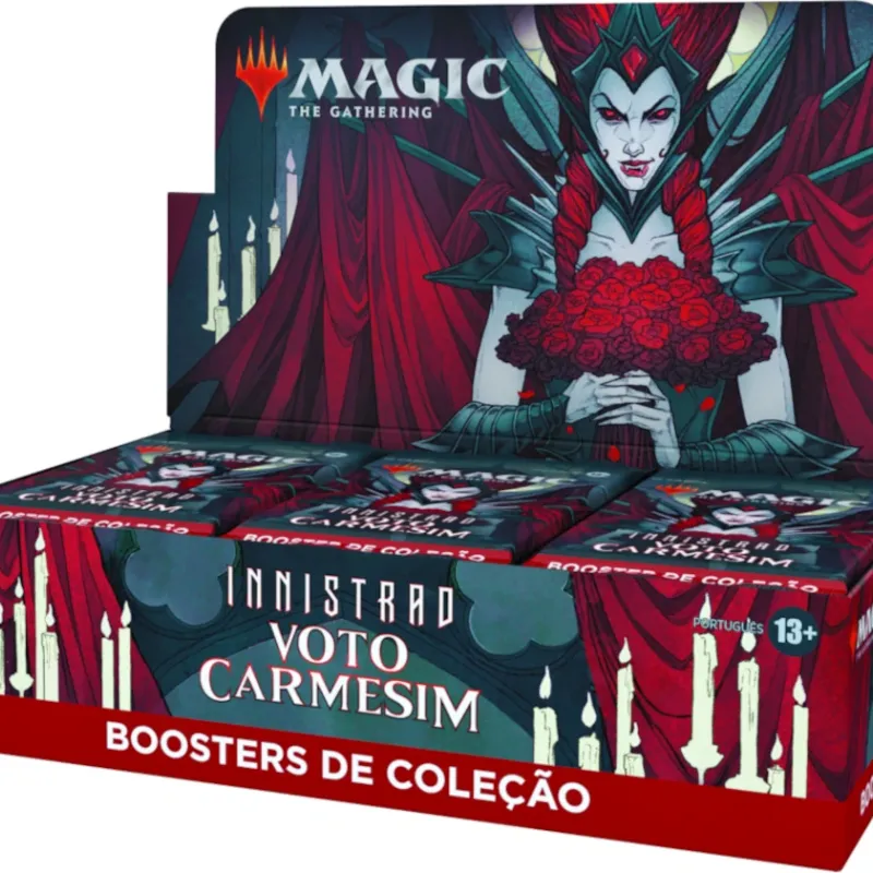 Magic - Innistrad Voto Carmesim - Caixa de Booster de Coleção em Português Magic - Innistrad Voto Carmesim - Caixa de Booster de Coleção em Português