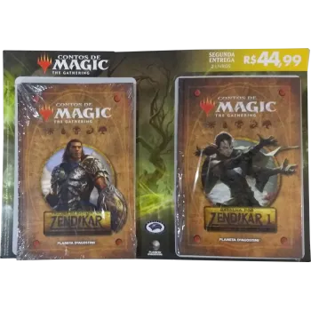 Contos de Magic the Gathering Vol. 02 e 03 - Prólogo e Batalha por Zendikar parte I - Planeta DeAgostini