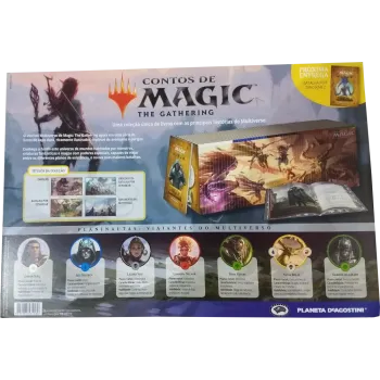 Contos de Magic the Gathering Vol. 02 e 03 - Prólogo e Batalha por Zendikar parte I - Planeta DeAgostini Contos de Magic the Gathering Vol. 02 e 03 - Prólogo e Batalha por Zendikar parte I - Planeta DeAgostini