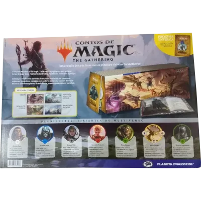 Contos de Magic the Gathering Vol. 02 e 03 - Prólogo e Batalha por Zendikar parte I - Planeta DeAgostini Contos de Magic the Gathering Vol. 02 e 03 - Prólogo e Batalha por Zendikar parte I - Planeta DeAgostini